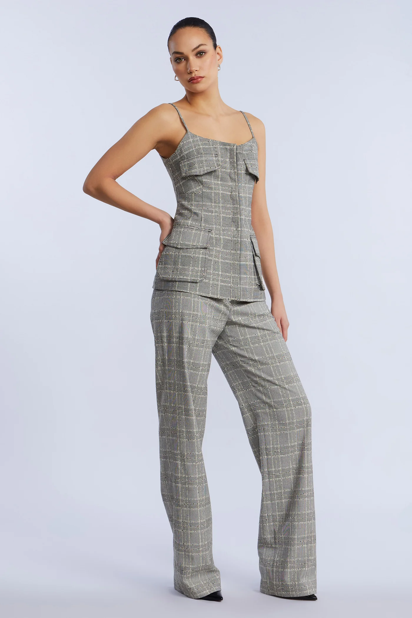 Glen Plaid Vest - Builderot