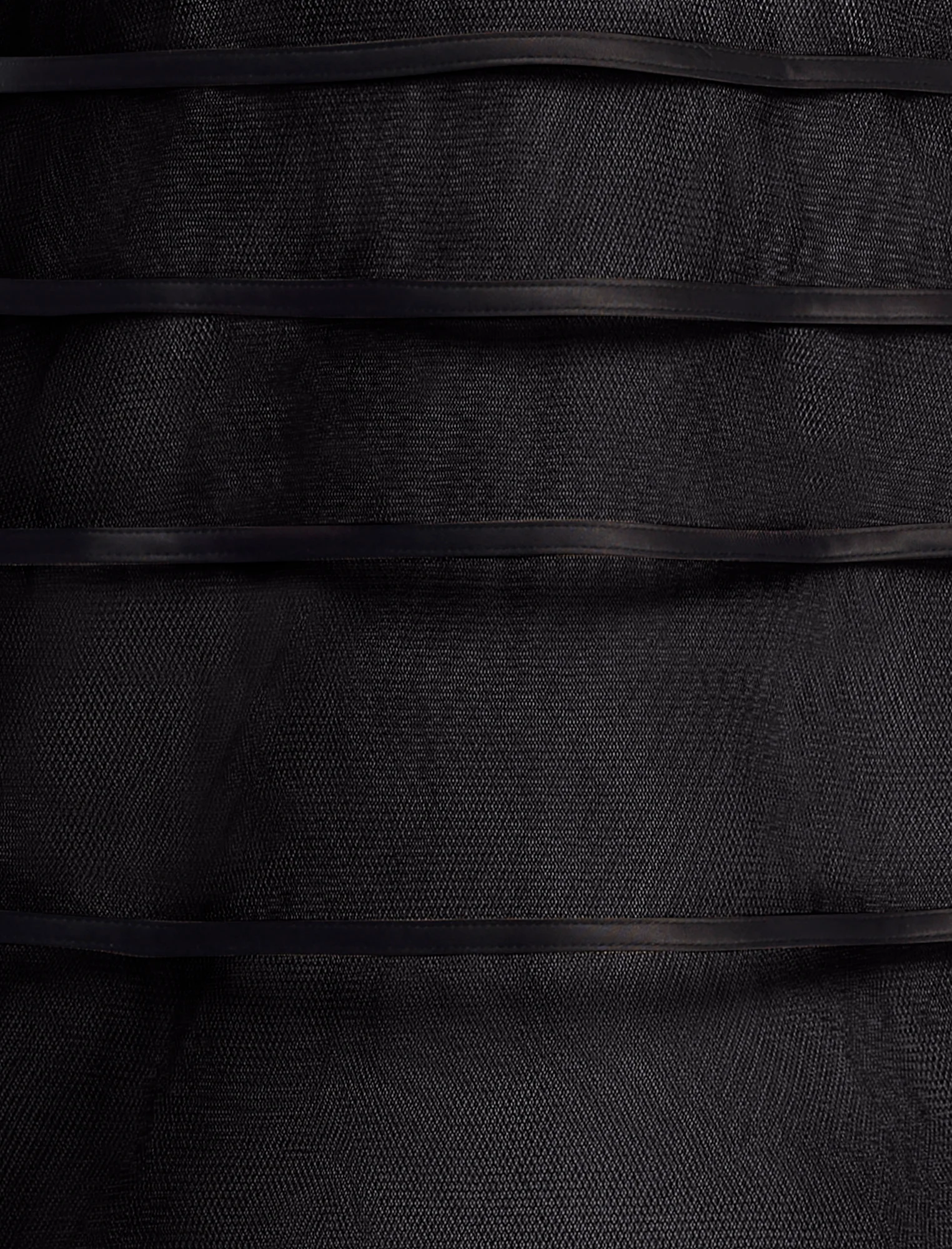 Sheer Volume Strapless Dress - Builderot