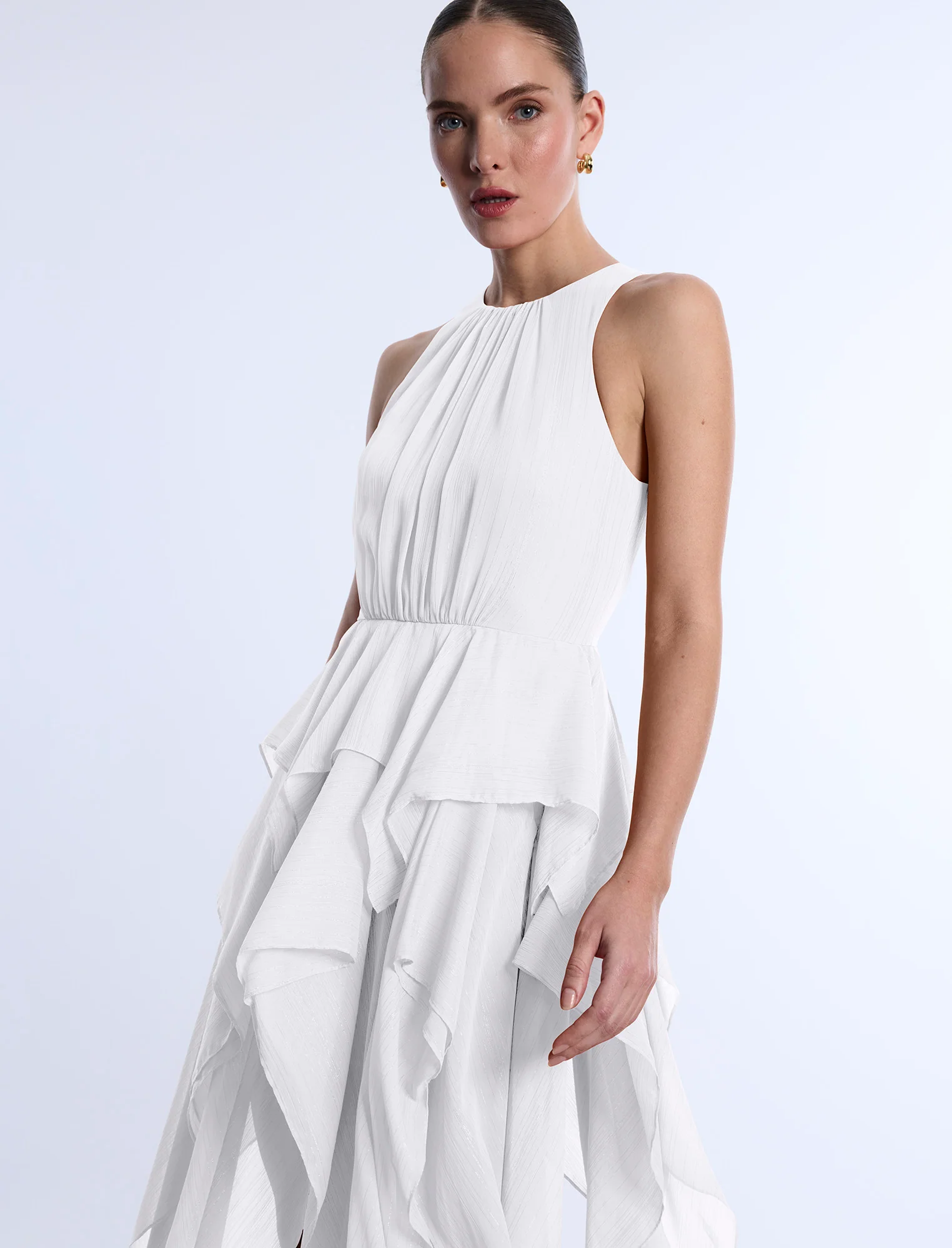 Ruffle Skirt Dress - Builderot