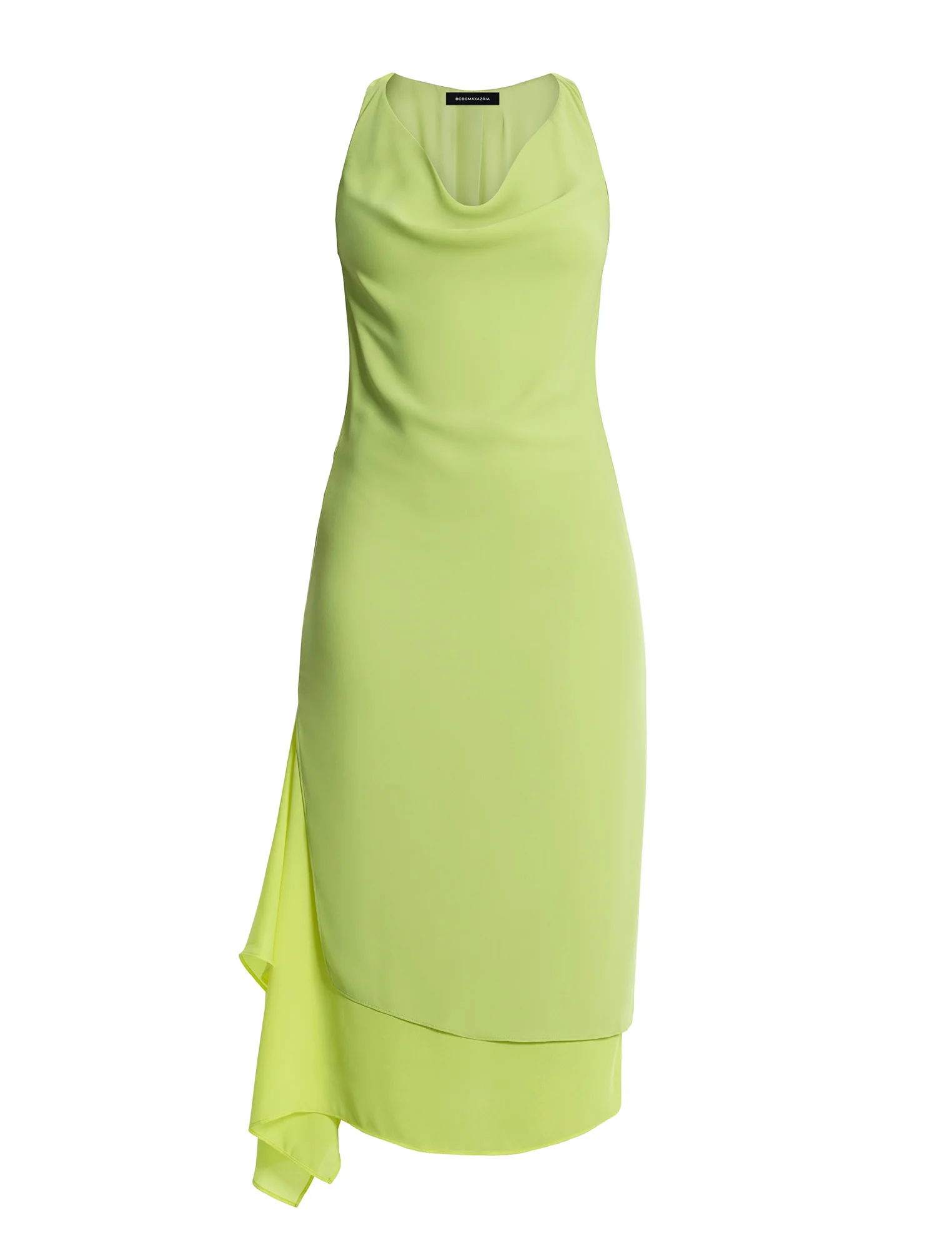 Twist And Drape Combo Dress - Builderot