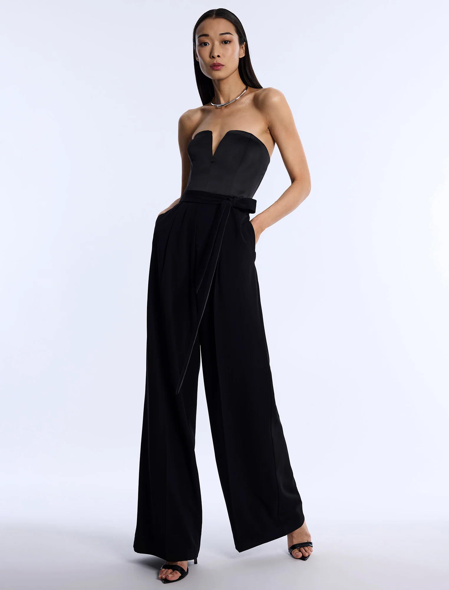 Mixed Media Jumpsuit - Builderot