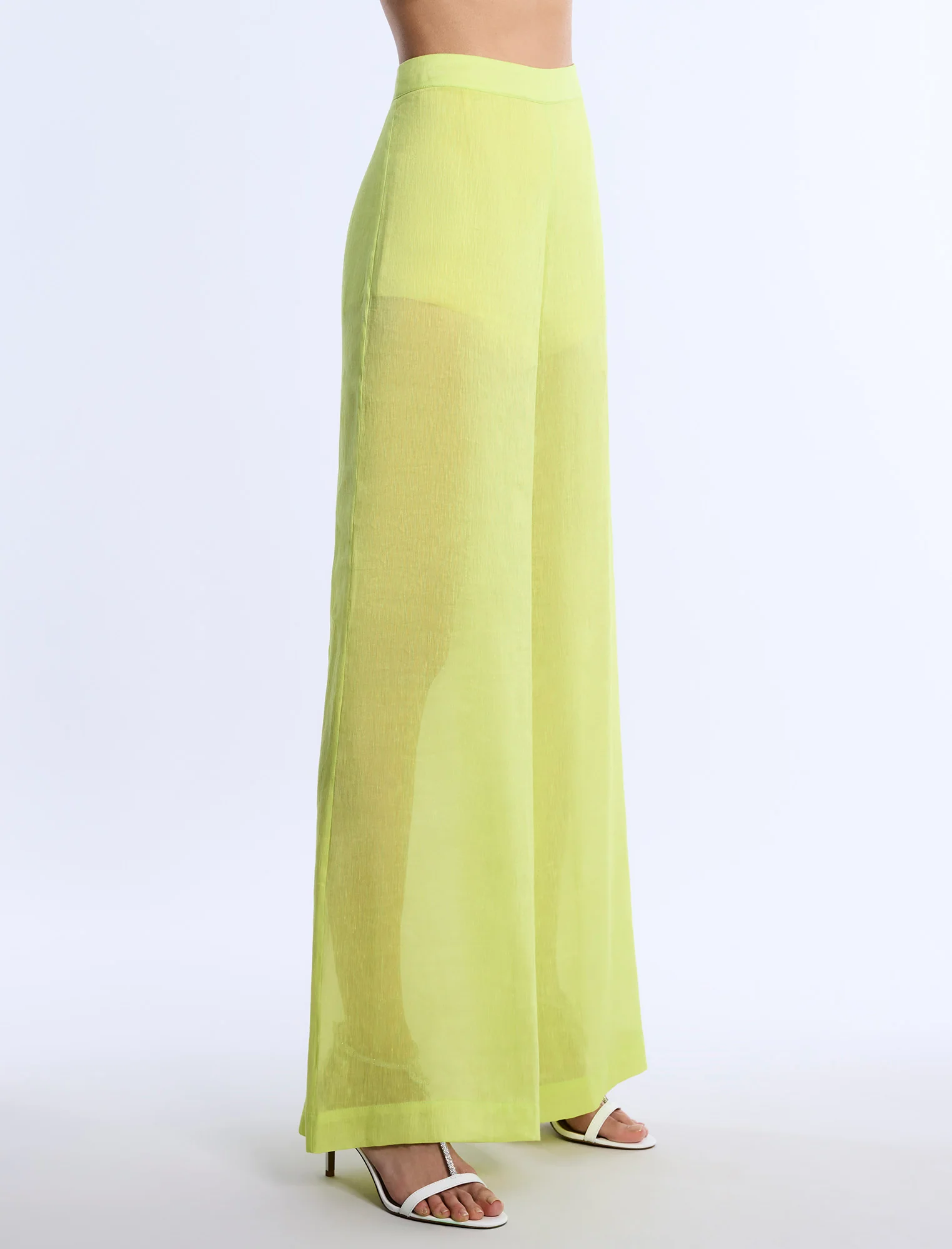 Airy Sheer Textured Pant - Builderot