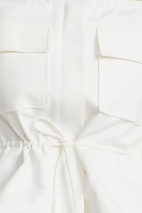 Off Shoulder Drawstring Top - Builderot