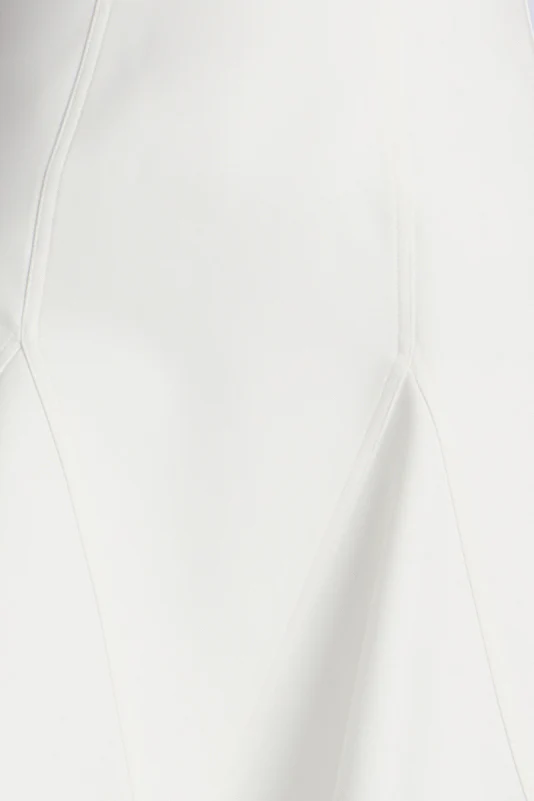 Solid Godet Dress - Builderot