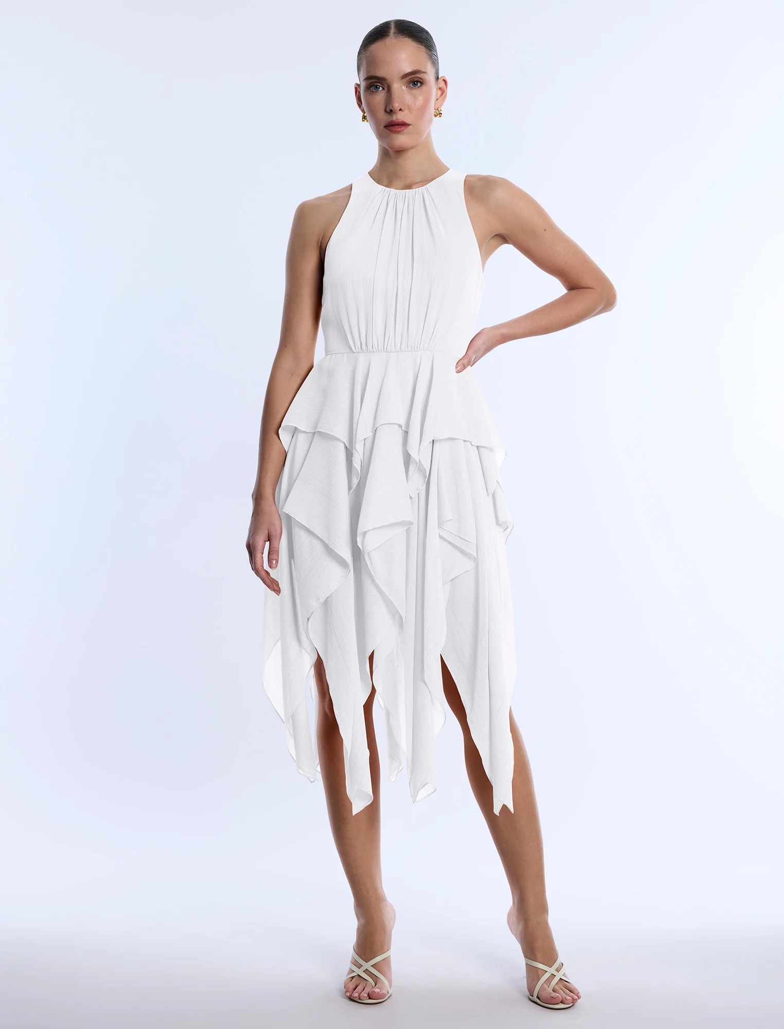 Ruffle Skirt Dress - Builderot