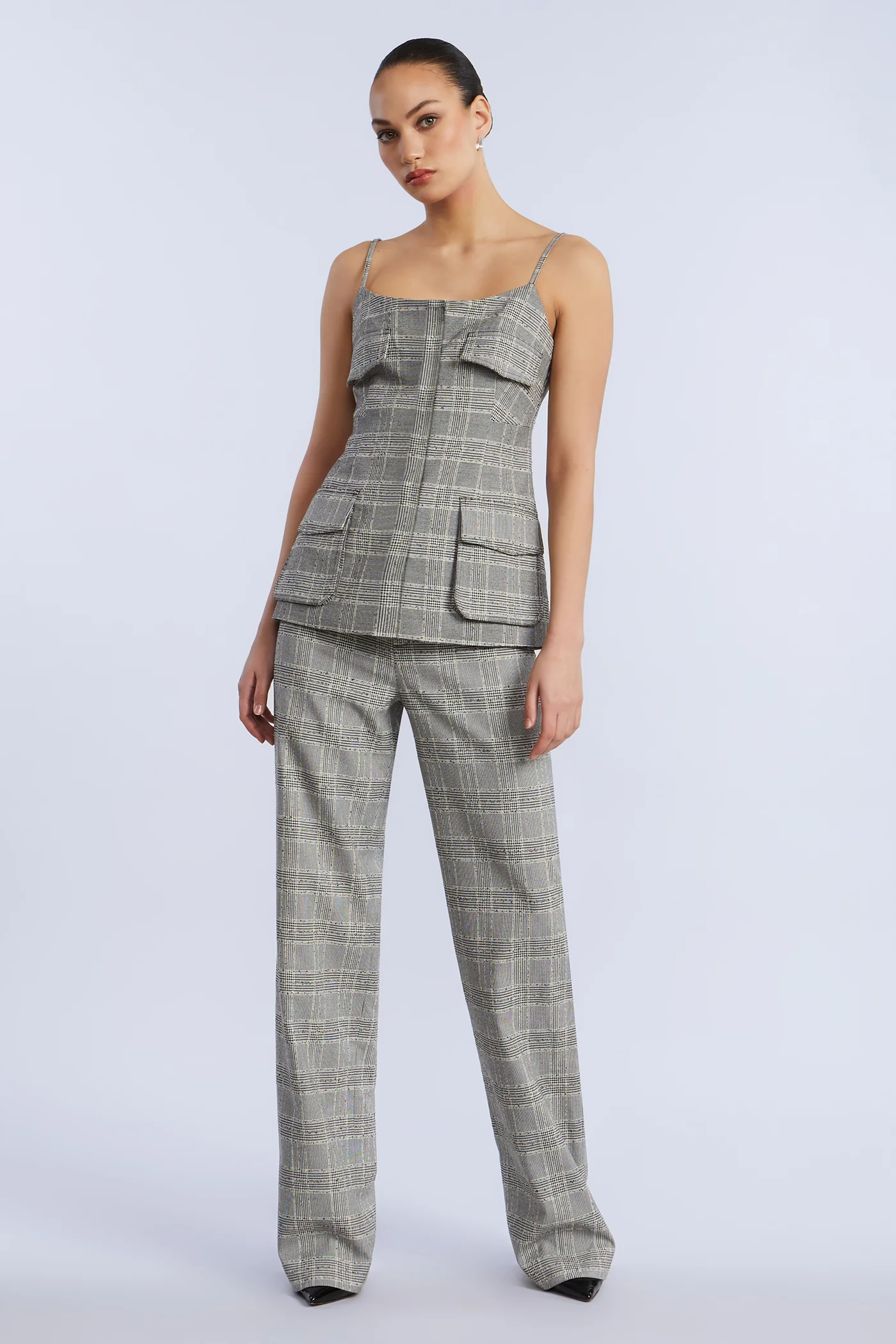 Glen Plaid Vest - Builderot