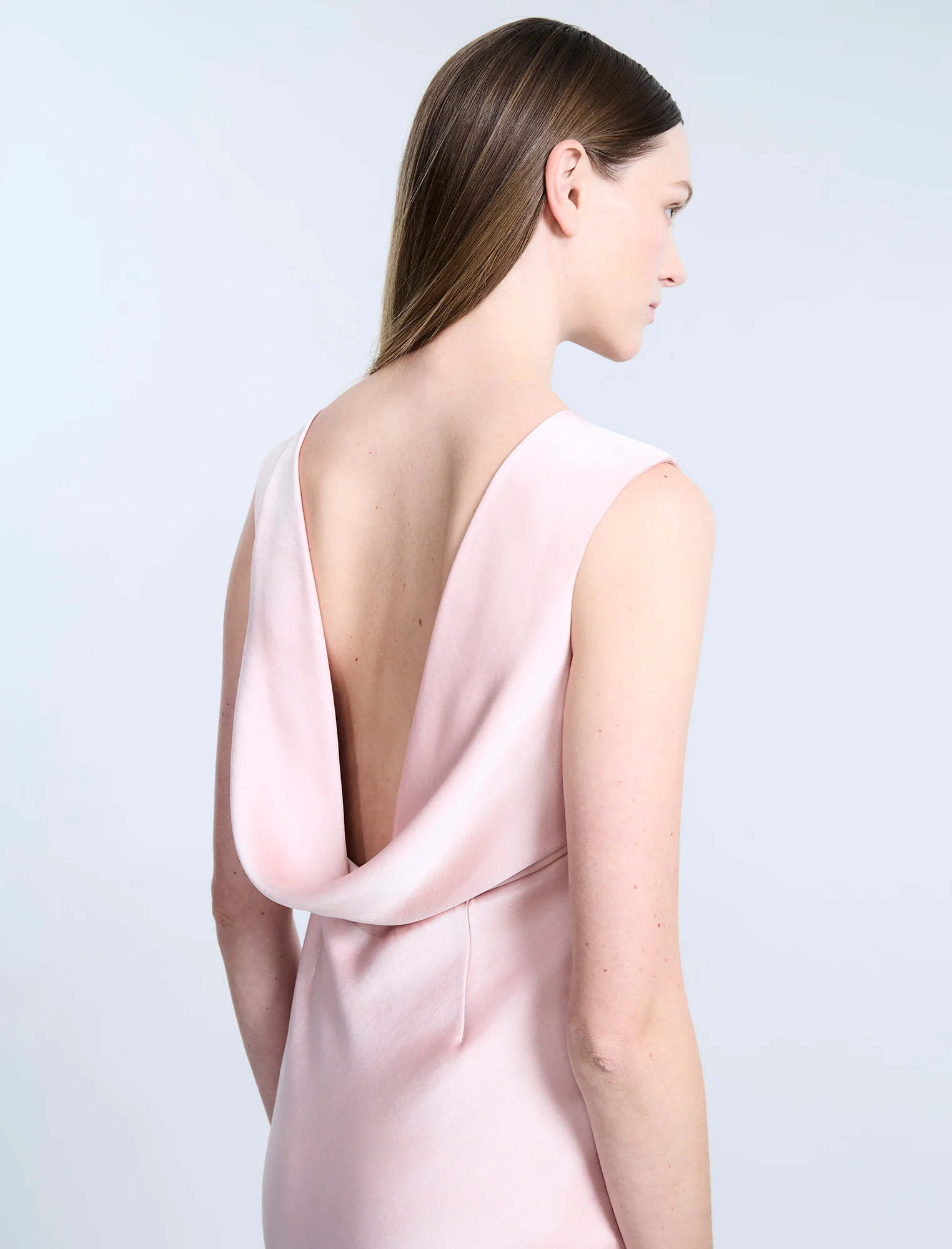 Cowl Back Dress - Builderot