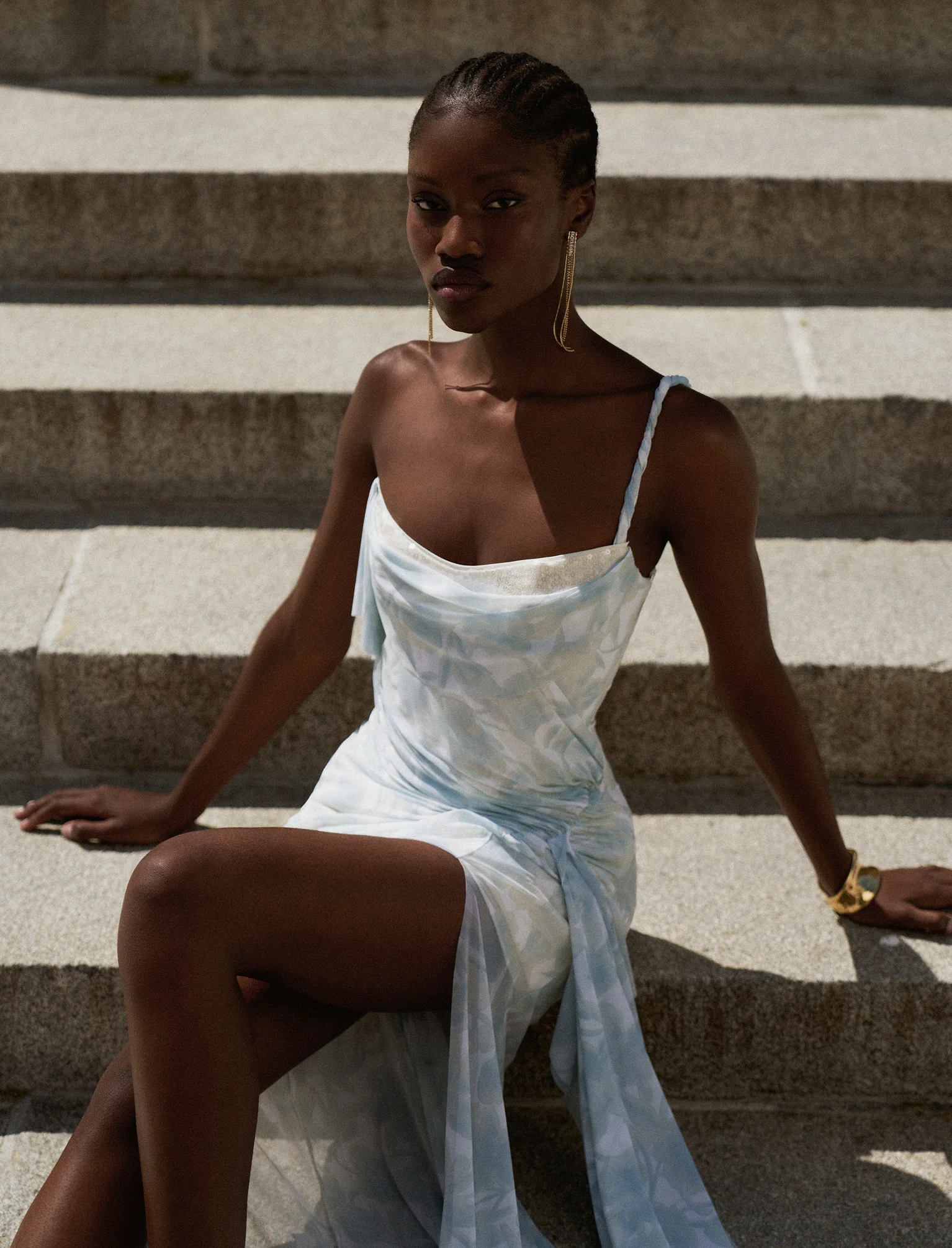 Mesh & Sequin Gown - Builderot