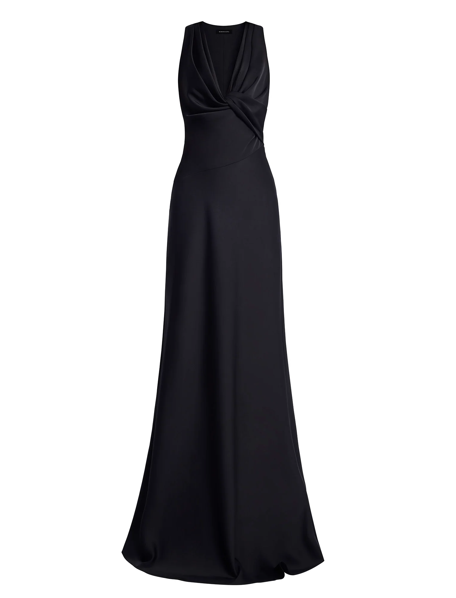 Cowl Neck Halter Gown - Builderot